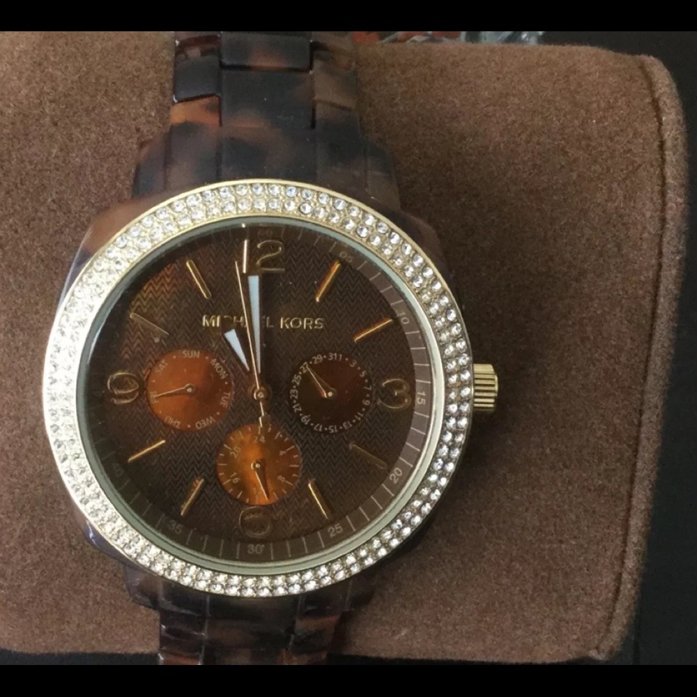 Leopard Michael Kors Watch